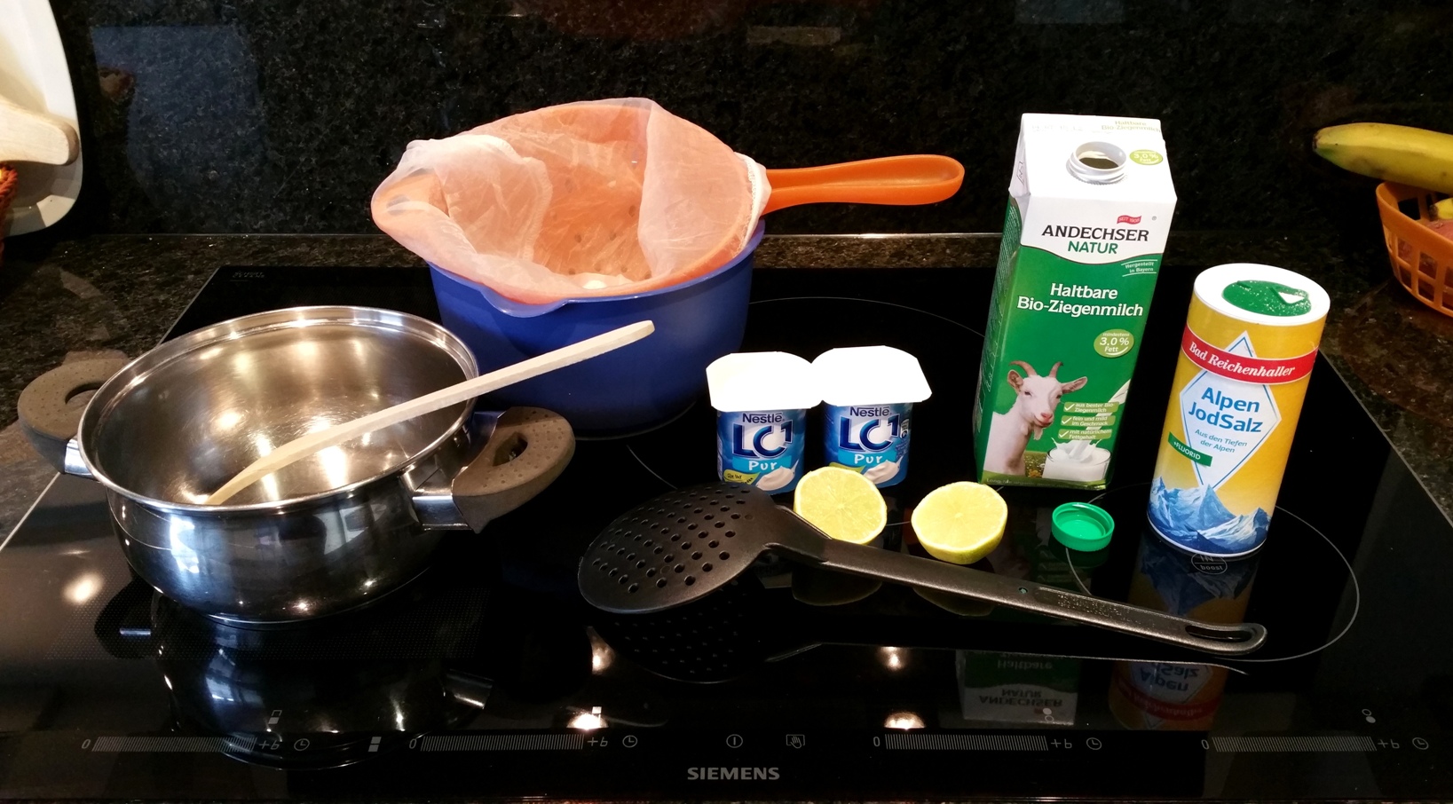 Ziegenfrischkäse selbst herstellen – Evy is online